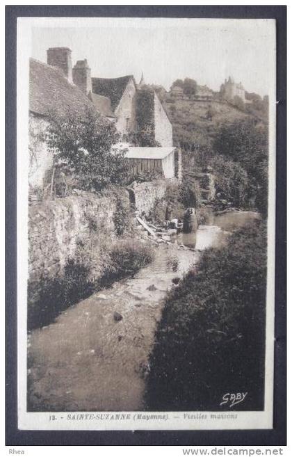 53 Sainte-Suzanne sépia    D53D  K53255K  C53255C RH037058