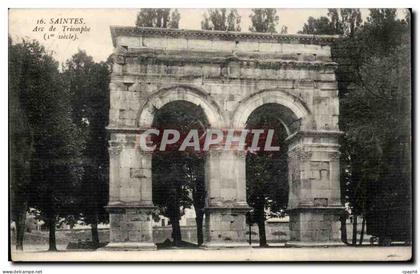 Saintes CPA Arc de triomphe