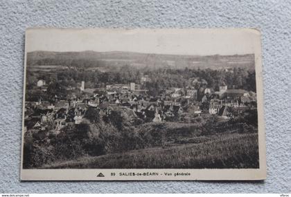 Cpa 1936, Salies de Béarn, vue générale, Pyrénées atlantiques 64