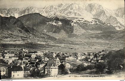 CPA Sallanches et le Mont Blanc