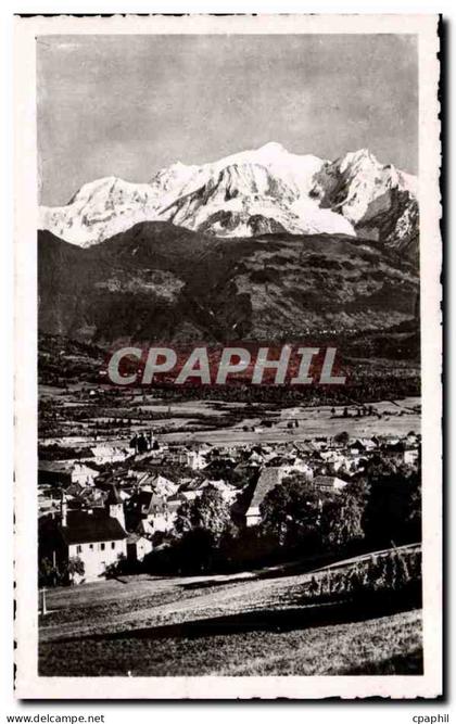 CPSM Sallanches et le Mont Blanc
