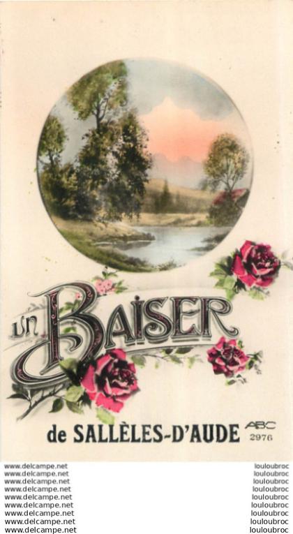 SALLELES D'AUDE UN BAISER