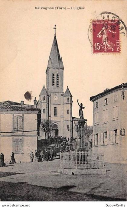 SALVAGNAC - L'Eglise - très bon état
