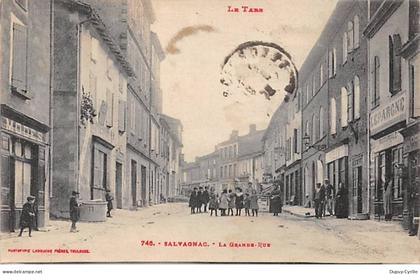 SALVAGNAC - La Grande Rue - très bon état