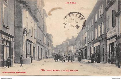 SALVAGNAC - La Grande Rue - très bon état