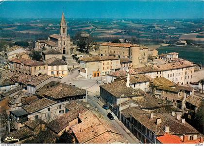 Salvagnac, vue aerienne (scan recto-verso) KEVREN0027