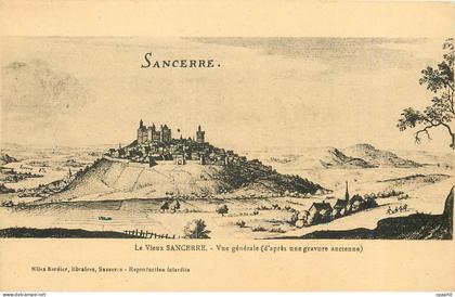 CPA Le Vieux Sancerre Vue generale