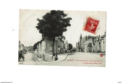 SANCOINS RUE DE SAINT-AMAND ET DE LA CROIX-BLANCHE