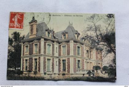 Cpa 1912, Sannois, château de Cernay, Val d'Oise 95