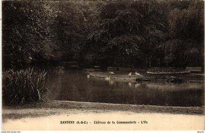 CPA SANTENY Chateau de la Commenderie L'Ile (600330)