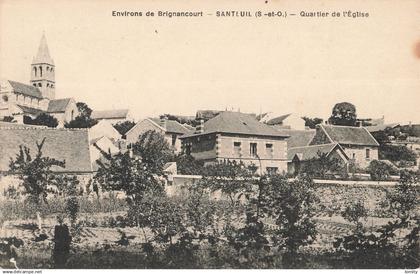 95 Santeuil quartier de l' église CPA