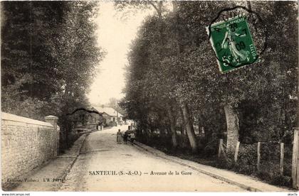 CPA Santeuil Avenue de la Gare FRANCE (1330006)