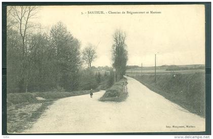 SANTEUIL - chemins de Brignancourt et MARINES - ABm14