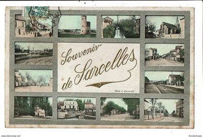 CPA-Carte Postale France-Souvenirs de Sarcelles-1906 multi vues VM11218