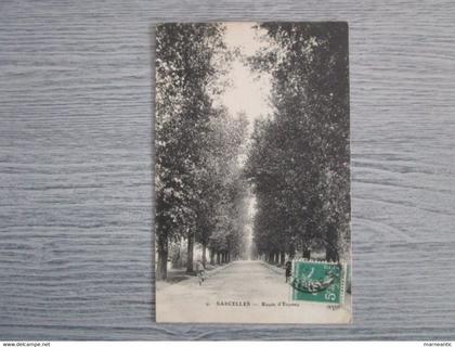 cpa Sarcelles(95)route d'Ecouen