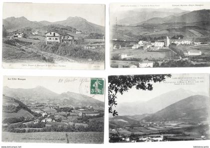 D64 PAYS BASQUE - SARE / LOT de 11 CARTES POSTALES ANCIENNES DIFFERENTES