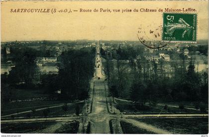 CPA Sartrouville Route de Paris (1449850)