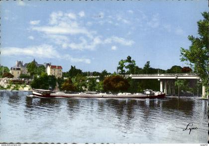 CPSM Sartrouville (Yvelines) Bords de Seine