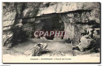CPA Dauphine Sassenage L'Entree des Grottes