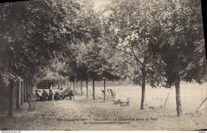 CPA Saujon La Charmille Dans Le Parc établissement thermal