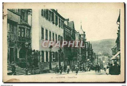 CPA Saverne Grand Rue