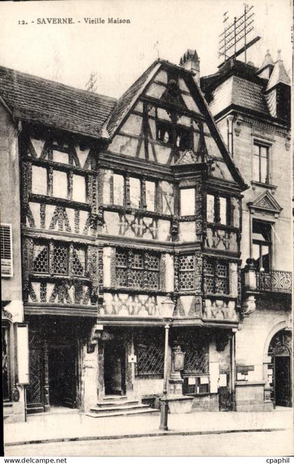 CPA Saverne Vieille Maison