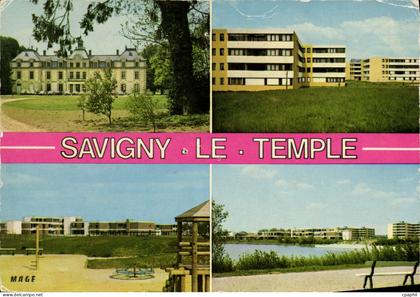 CPSM Savigny le Temple (Seine et Marne) Le Chateau (Institut Gustave Roussy) Les Montagnes Ces Louis