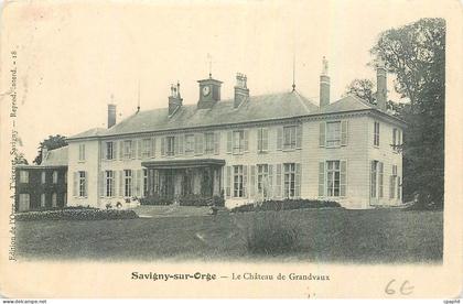 CPA Savigny sur Orge Le Chateau d Grandvaux