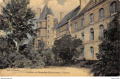Château de SCORBE CLAIRVAUX - très bon état
