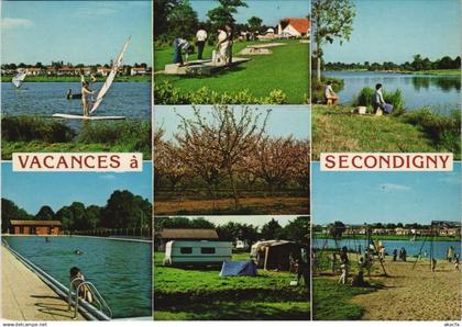 CPM SECONDIGNY-en-GATINE Vacances a Secondigny - Scenes (1141502)