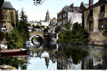 CPSM Segre (Maine et Loire) Le Vieux Pont Sur I Oudon