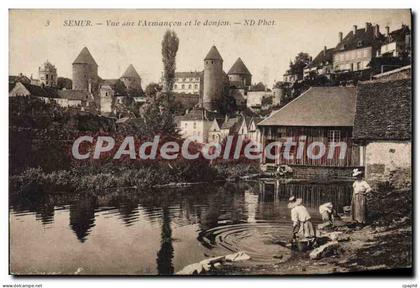 CPA SEMUR Armançon Donjon