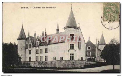 CPA Semur Chateau de Bourbilly