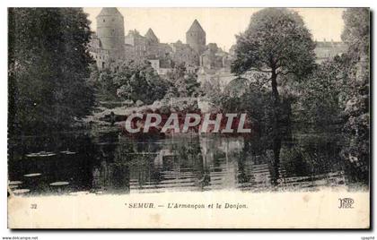 CPA Semur L'Armancon et le Donjon