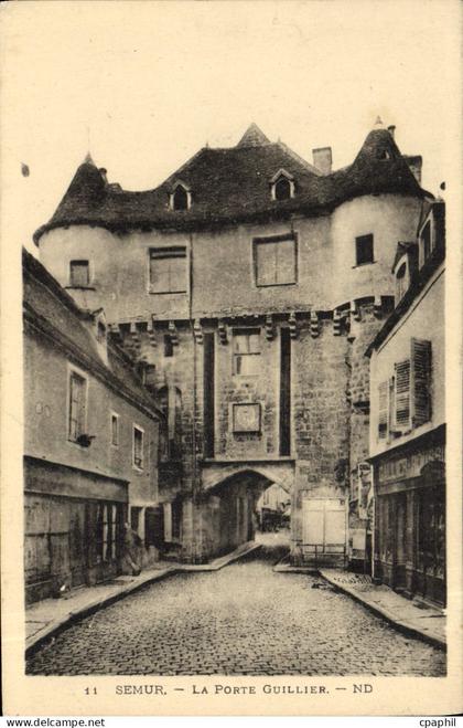 CPA Semur La Porte Guillier
