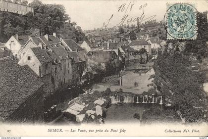 CPA SEMUR les Vaux Pont Joly