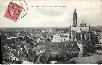 CPA Senlis vue panoramique