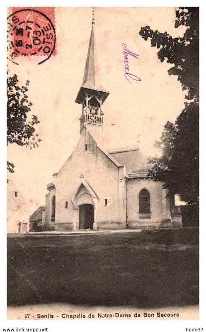Senlis - Chapelle de Notre Dame de Bon Secours