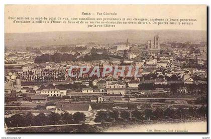 CPA Sens Vue generale