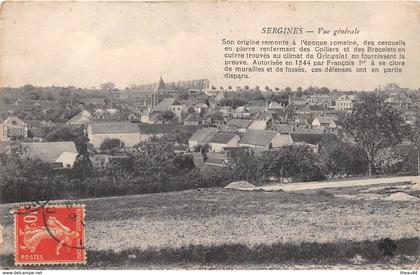 ¤¤  -   SERGINES   -  Vue Générale  -  ¤¤