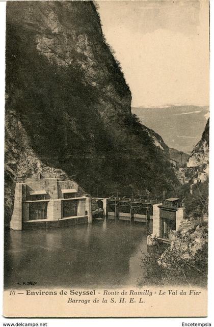 CPA - Carte postale - France - Seyssel - Route de Rumilly  (CPV692)
