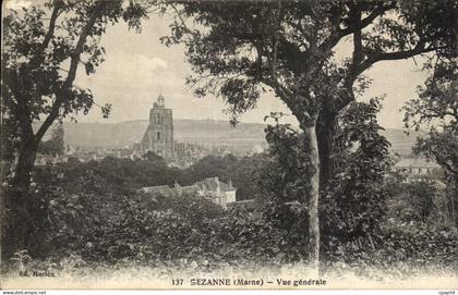 CPA Sezanne Vue Generale