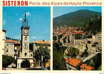 Carte Postale - 04 - Sisteron - Multivues - Flamme Postale de Sisteron - CPM - Voir Scans Recto-Verso - Poscard - Carta