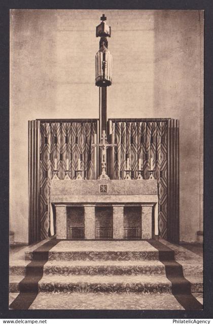 FRANCE, RPPC Postcard, Solesmes, Solesmes Abbey, The new Cloister