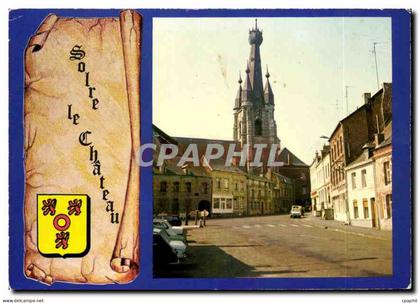 CPM Solre le Chateau Place Fermauwez L'Eglise