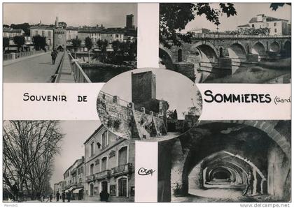 SOMMIERES - Souvenir de Sommières - vues multiples