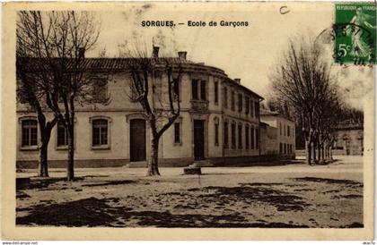 CPA SORGUES - École de Garcons (519004)