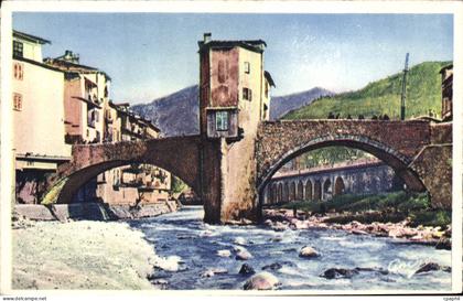 CPA Sospel Le Vieux Pont