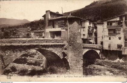 Sospel - Le Vieux Pont - CPA