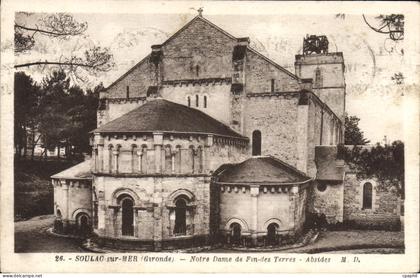 CPA Soulac Sur Mer Notre Dame De Fin Des Terres Absides